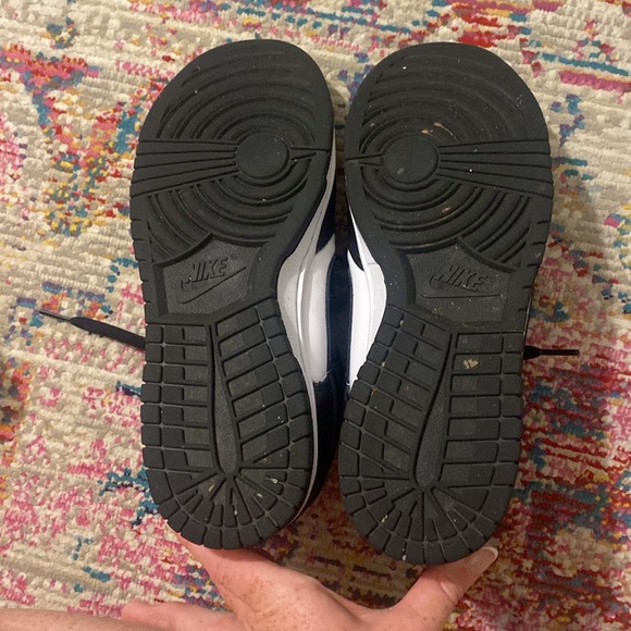 Real Nike dunk low white and black womens size 9 - Picture 3 of 6